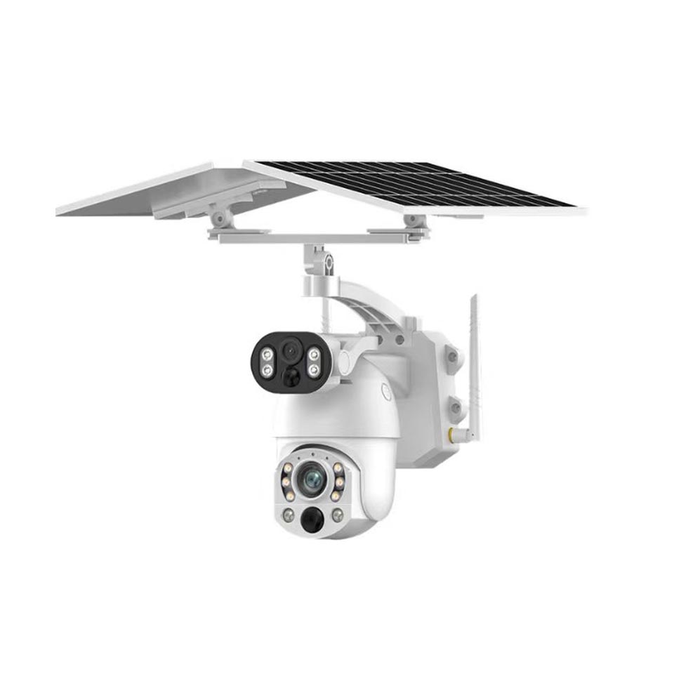 Vandtæt WiFi 4G Panoramic Solar Camera